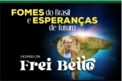 Frei Betto palestra em Caxias sobre Fomes do Brasil e Esperanças de Futuro